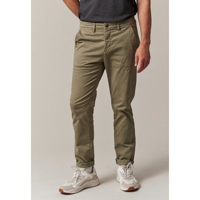 Pantalon chino, coupe slim, poches passepoilées avec boutons dans le dos MAYON DEELUXE