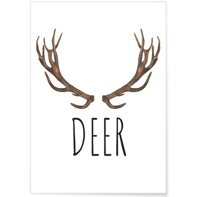 Affiche DEER L'AFFICHERIE