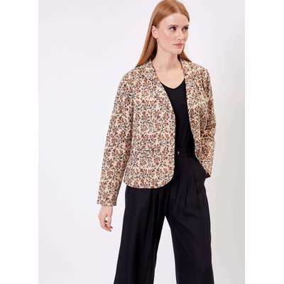 Veste Tailleur Matelassée imprimée en coton KAJA LA FIANCÉE