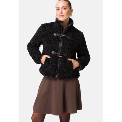 Teddyfelljacke mit knebelknöpfen ZERO