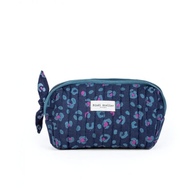 Trousse maquillage imprimée BENGAL BINDI ATELIER