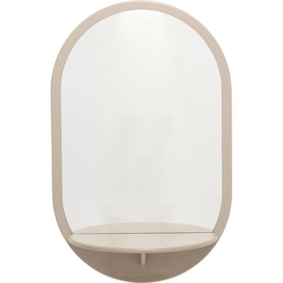 Miroir ovale avec tablette, GROOVE KARE DESIGN