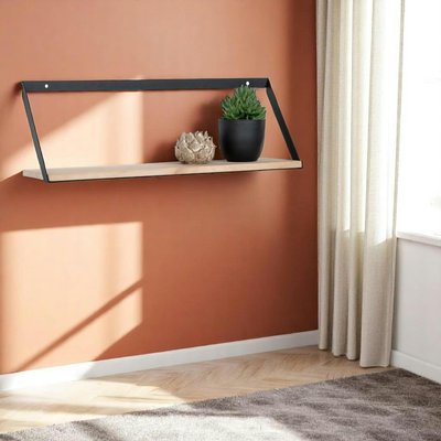 Etagère murale moderne en bois 55 cm TALLINN PIER IMPORT