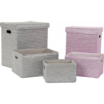 Paniers en polypropylène (lot de 5) Basicos RECOLLECTION