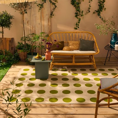 Tapis extérieur à pois RIVIERA NAZAR RUGS