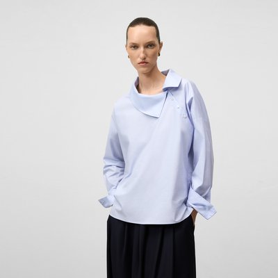 Chemise à col à revers asymétrique ADOLFO DOMINGUEZ