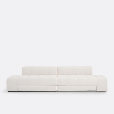 Canapé droit, 5 places, 4 en 1, en bouclette fine, FANO LA REDOUTE INTERIEURS