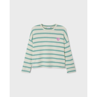 Gestreepte trui in licht tricot NAME IT