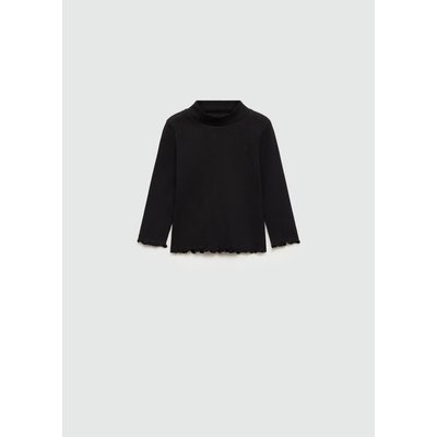 Col roule noir fille La Redoute