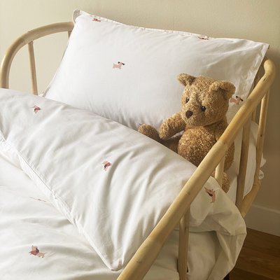 Parure de couette bébé coton bio OSCAR LITTLE CREVETTE