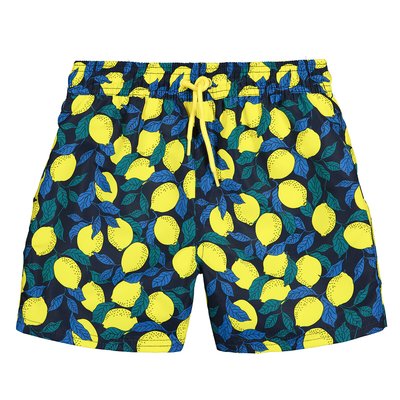 Lemon Print Swim Shorts LA REDOUTE COLLECTIONS