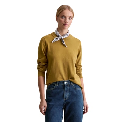 Pull-over regular en Soft Cotton Stretch MARC O’POLO DENIM