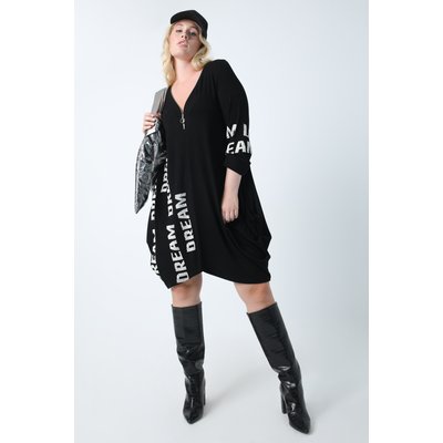 Robe en maille côtelée avec sérigraphie JEAN-MARC PHILIPPE