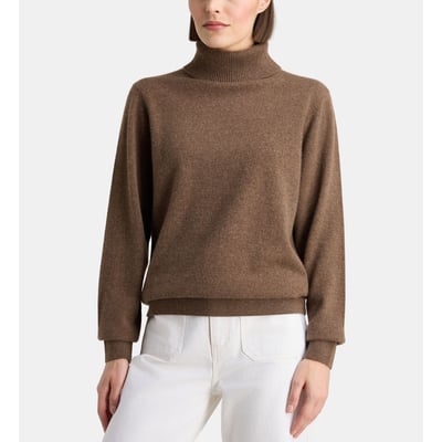Pull dobra col roulé en cachemire GALERIES LAFAYETTE