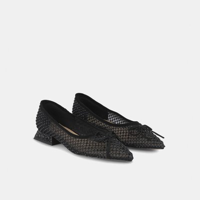 Ballerines à bout pointu avec strass ALMA EN PENA