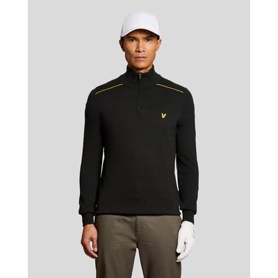 Pull camionneur à liserés  zippé LYLE & SCOTT