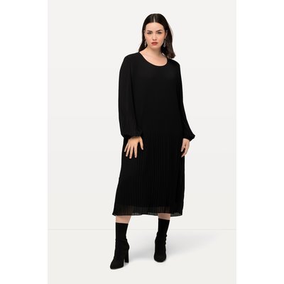 Robe midi plissée, silhouette en A ULLA POPKEN