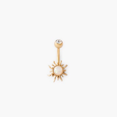 Piercing stud pour nombril soleil BALABOOSTE
