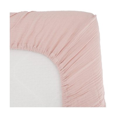 Drap housse en gaze de coton DOMIVA
