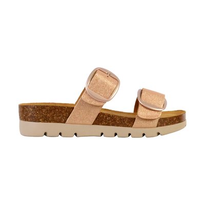 Mules Compensée Cuir Combarro PLAKTON