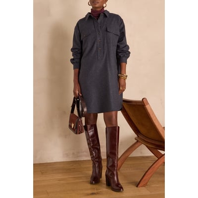Robe droite MARLINE en laine Maison 123