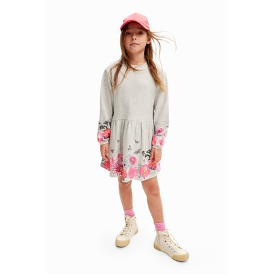 Robe avec des papillons et des fleurs DESIGUAL