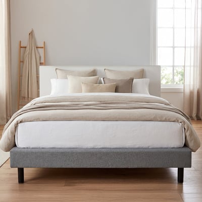 Sommier Tapissier en Kit gris Clémence MAISON AUBERTIN