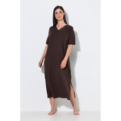 Chemise de nuit V, broderie, modal ULLA POPKEN