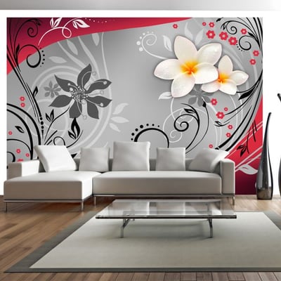 Papier peint intissé panoramique Fleurs Morning musings II EDEN