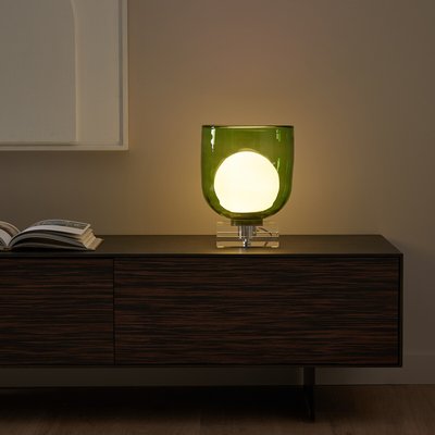 Lampe Copala, Acryl und farbiges Glas AM.PM