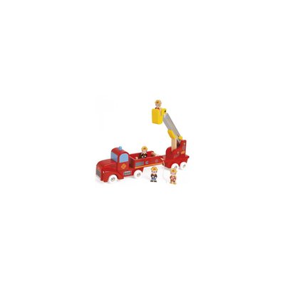 Camion de pompiers géant story JANOD