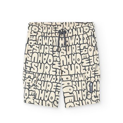 Bermuda en coton avec imprimé all over BOBOLI