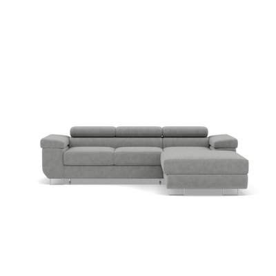 Canapé d'Angle Convertible en Velours côtelé 6 places - PABLO LISA DESIGN