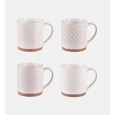 Coffret De 4 Mugs TABLE PASSION