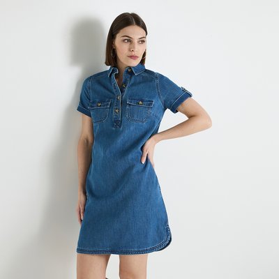 Robe en denim GRAIN DE MALICE
