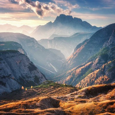 Tableau Mural Canyon Montagne GRANDS ESPACES CEANOTHE