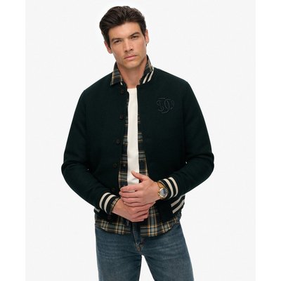 Bomber en laine Varsity Monogram SUPERDRY