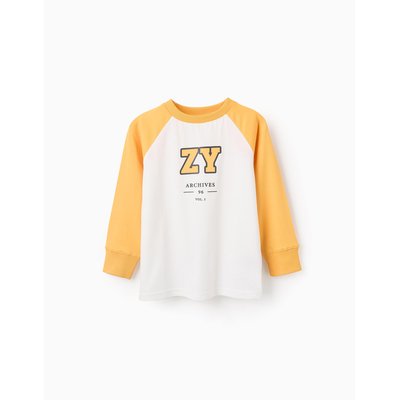 T-shirt à Manches Longues en Coton ZIPPY