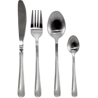 Couverts de table en inox 24 pièces WADIGA