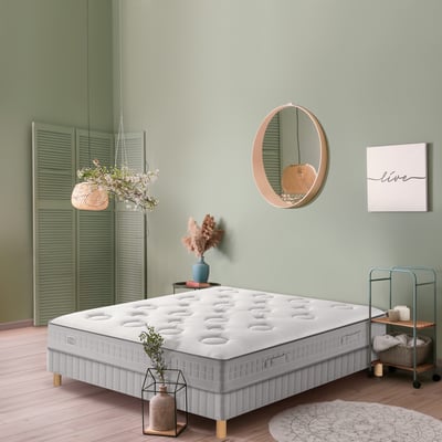Matelas FLEXION 140x190, ressort ensachés, mi-ferme, H26 SIMMONS
