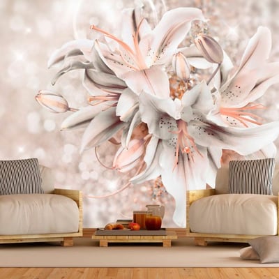 Papier peint intissé panoramique Fleurs Bouquet of Elegance EDEN