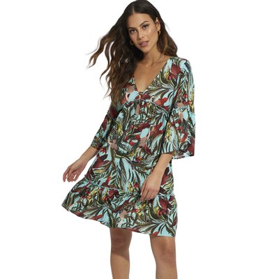 Robe SÉDUCTION plage manches trois-quarts Galapagos SELMARK MARE