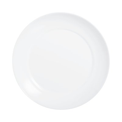 4 assiettes plates blanches 25 cm LUMINARC