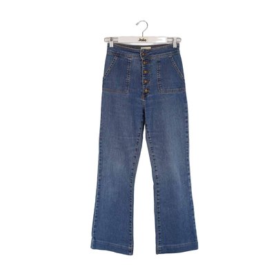 Jean bootcut en coton - Très Bon État SEZANE