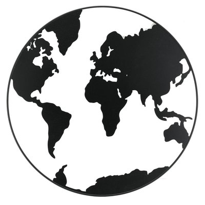 Mappemonde en métal laqué AUBRY GASPARD