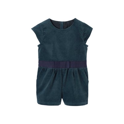 Combishort en velours lisse VERTBAUDET