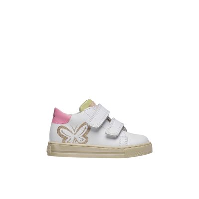 Baskets en cuir avec papillon SYNARA VL FALCOTTO