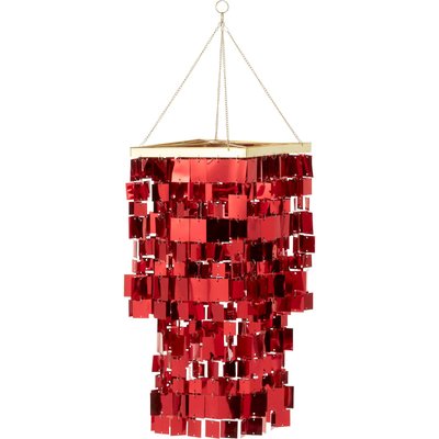 Abat-jour chandelier carré pvc  effet lumineux moderne RECOLLECTION