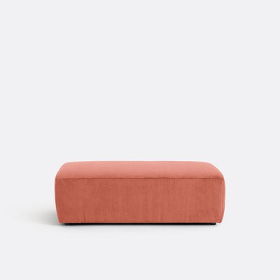 Pouf XL, velluto a coste sottili, Liora LA REDOUTE INTERIEURS