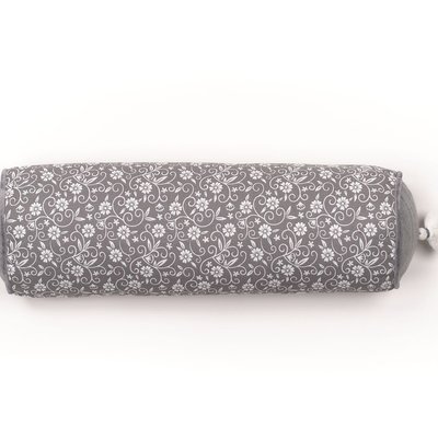 Coussin polochon déhoussable imprimé floral coton CHARME TODAY